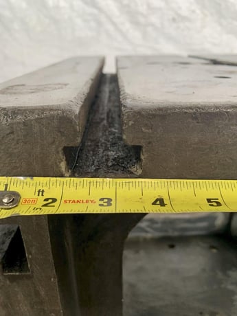18 x 18 x 18 Carlton, T-slotted drill box table - Image 7