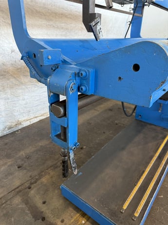 54" Jetline #SWC-3A, circumferential seam welder, 60" capacity, 32" diameter, Miller Syncrowave 250DX - Image 5