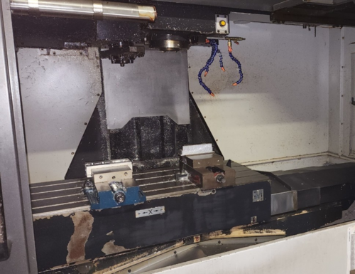 Daewoo Doosan #DNM-500, CNC vertical machining center, 40" X, 21.2" Y, 20.1" Z, 8000 RPM, CAT-40, 20 HP, 30 - Image 3