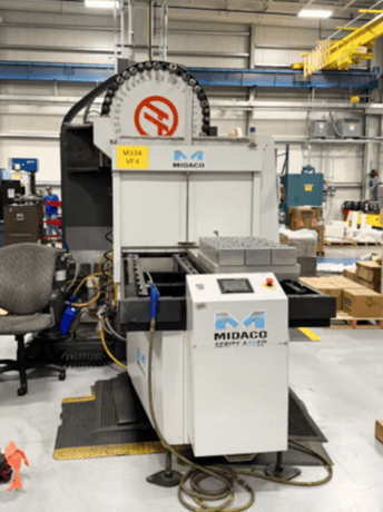 Haas #VF-4, CNC vertical machining center, 50" X, 20" Y, 25" Z, 8100 RPM, CAT-40, 30 HP, 40 automatic tool - Image 7