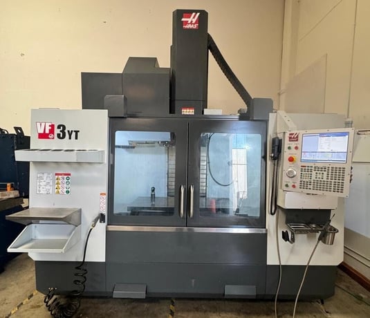 Haas #VF-3YT/50, CNC vertical machining center, 40" X, 26" Y, 25" Z, 7500 RPM, CAT-50, 30 HP, 30 automatic - Image 2