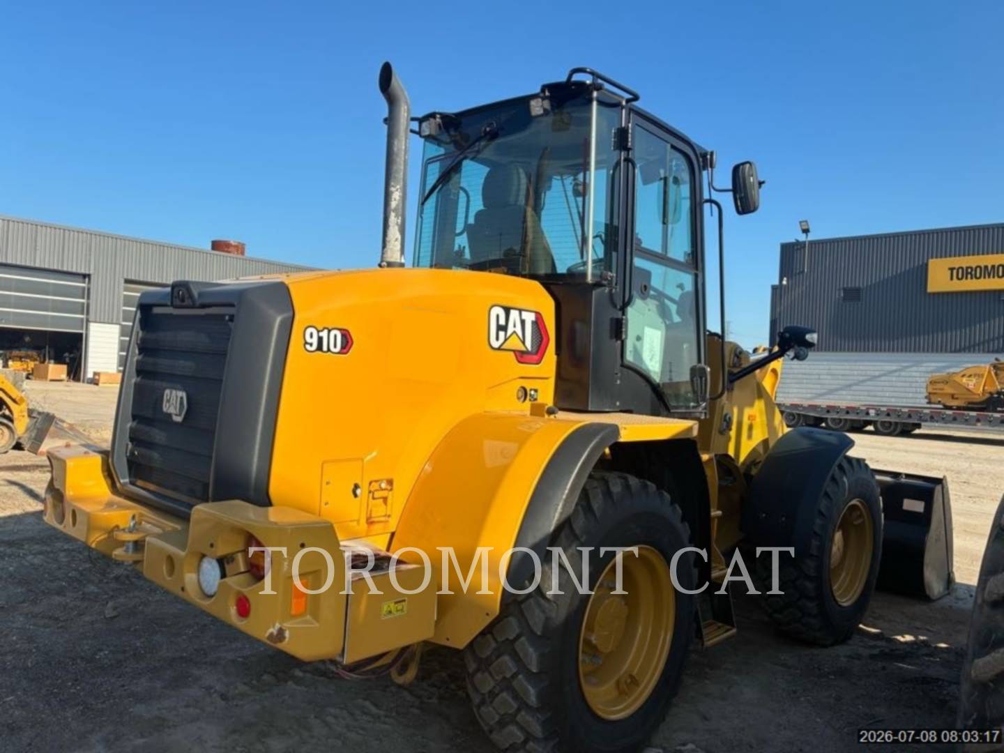 Cat 910-14, Compact Wheel Loader, 617 hours, S/N: JW202312, 2023 - Image 3