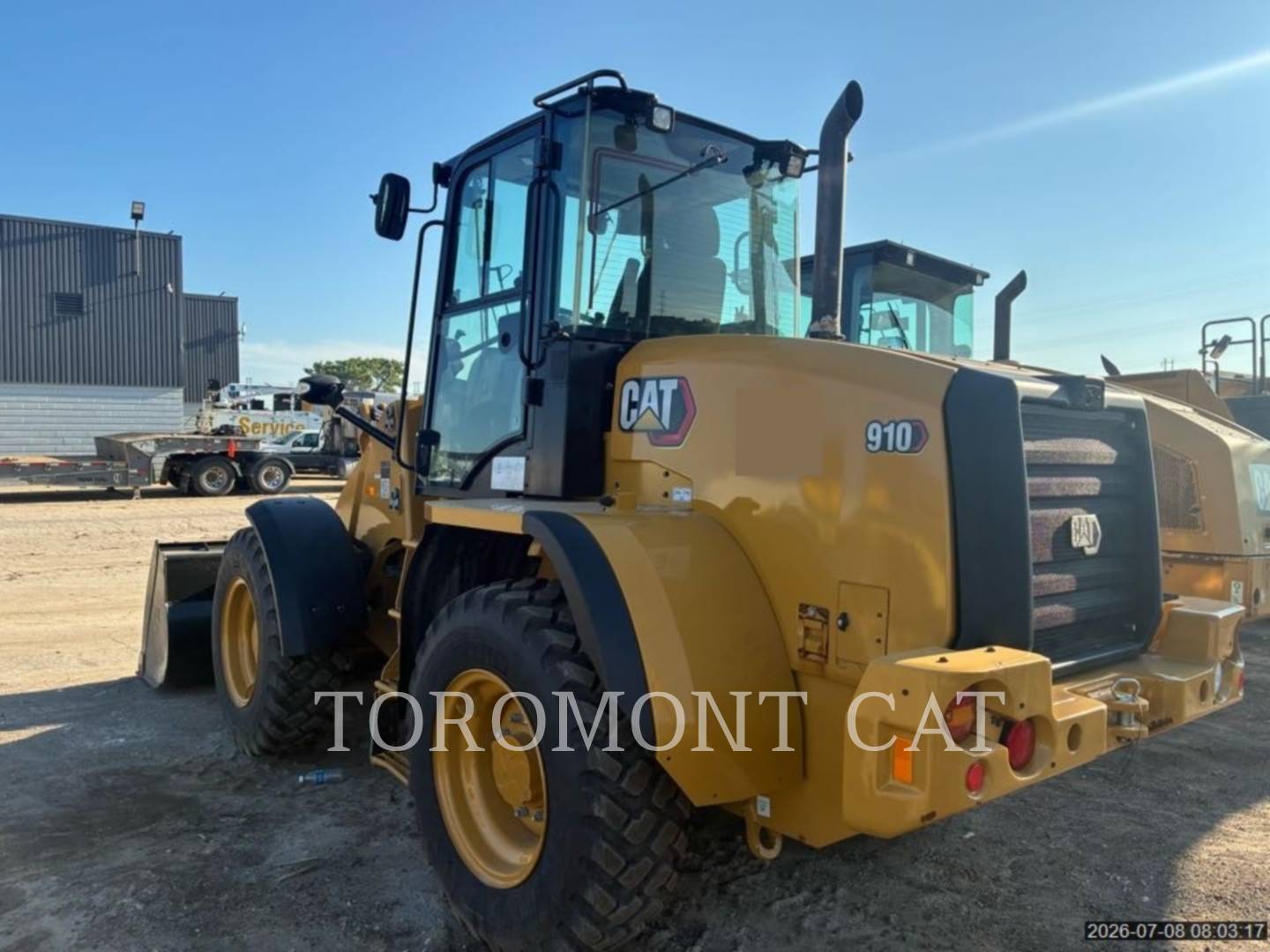 Cat 910-14, Compact Wheel Loader, 617 hours, S/N: JW202312, 2023 - Image 4