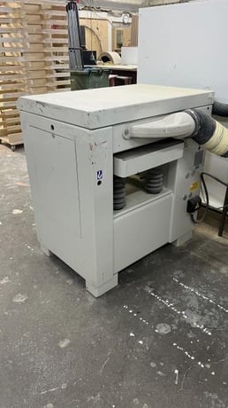 20" SCM #S-520, planer, 7.5 HP, 4-3/4" diameter 4-knife cutterhead, 4,500 RPM, 20-3/4" x 39" table, (4) feed - Image 2