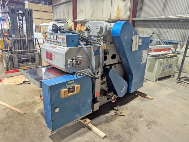24" x 8" Extend Light #GY-610-S, top and bottom planer, 25 HP top and 20 HP bottom, helical cutterheads - Image 1