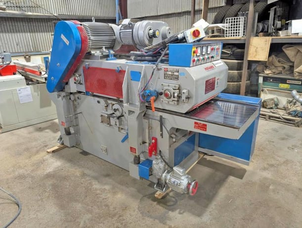 24" x 8" Extend Light #GY-610-S, top and bottom planer, 25 HP top and 20 HP bottom, helical cutterheads - Image 3