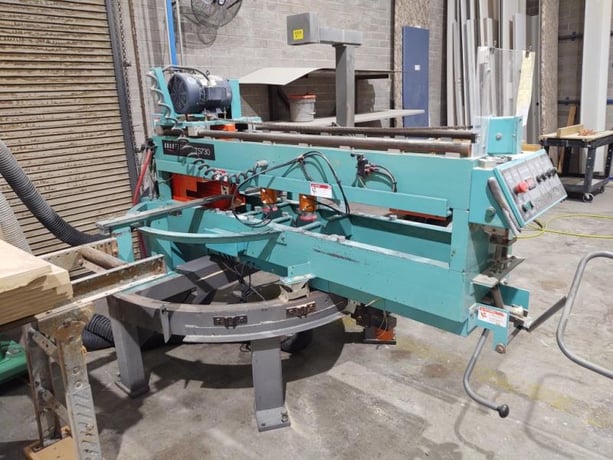 Edgetech #CTS730, countertop saw w/routers, 16" diameter blade, 45" crosscut @ 90°, 5 HP, (4) 1.5 HP router - Image 2