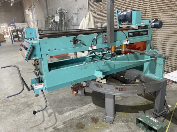 Edgetech #CTS730, countertop saw w/routers, 16" diameter blade, 45" crosscut @ 90°, 5 HP, (4) 1.5 HP router - Image 7