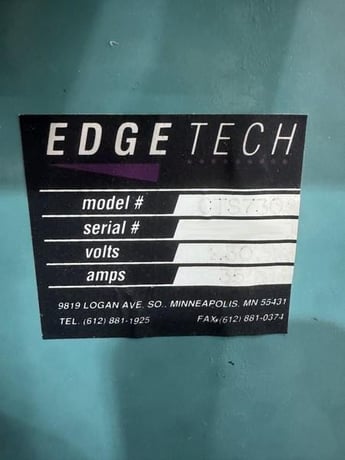 Edgetech #CTS730, countertop saw w/routers, 16" diameter blade, 45" crosscut @ 90°, 5 HP, (4) 1.5 HP router - Image 8