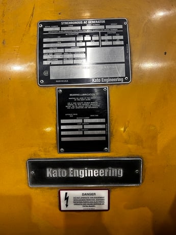 3300 KW Caterpillar #3612 DITA, diesel generator set, 3 Phase, 40,281 hours - Image 3