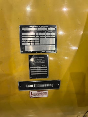 4400 KW Caterpillar #3616, diesel generator set, 5500 kVA, 7968/13800 Volts, 80,241 hours, 2007 - Image 3