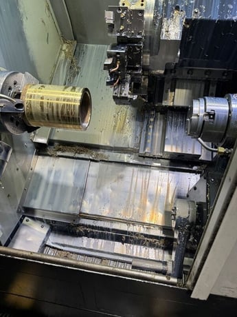 Daewoo Doosan #Lynx-2100LSYB, CNC lathe, 23.6" swing, 8" chuck, 2.6" bar, 11.8" diameter, 20" length, 20 HP - Image 3