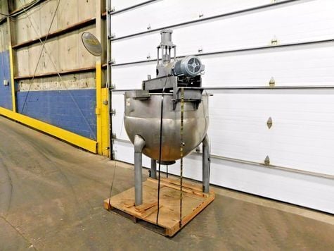 200 gallon Hamilton, double motion agitation direct steam kettle, 125 PSI @ 650°F - Image 3
