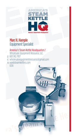 200 gallon Hamilton, double motion agitation direct steam kettle, 125 PSI @ 650°F - Image 7