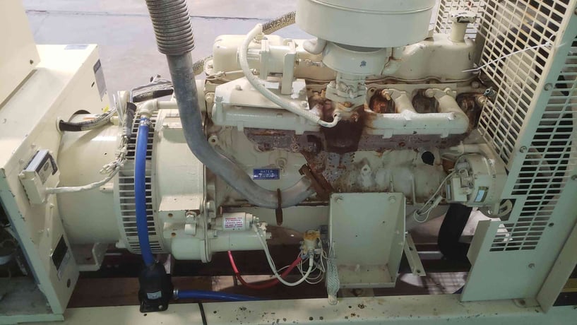 30/33 KW Kohler #33RZ82, natural gas/LP generator set, 120/240 Volts, multi-phase, 99 Amp, 885 hours, tested - Image 7