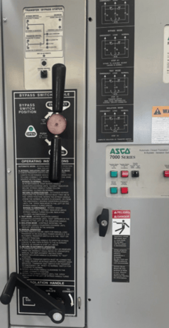 600 Amp. ASCO #7000-Series, H7ACTBB30600N5XC, closed transition automatic transfer switch bypass isolation - Image 3