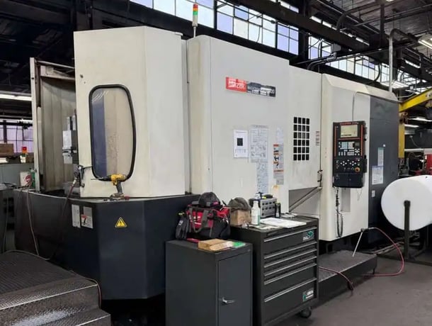 Mazak Mazak #FH-6800, twin pallet horizontal machining center, Mazatrol Fusion 640M, 41.3" X, 31.5" Y, 34.6" - Image 1