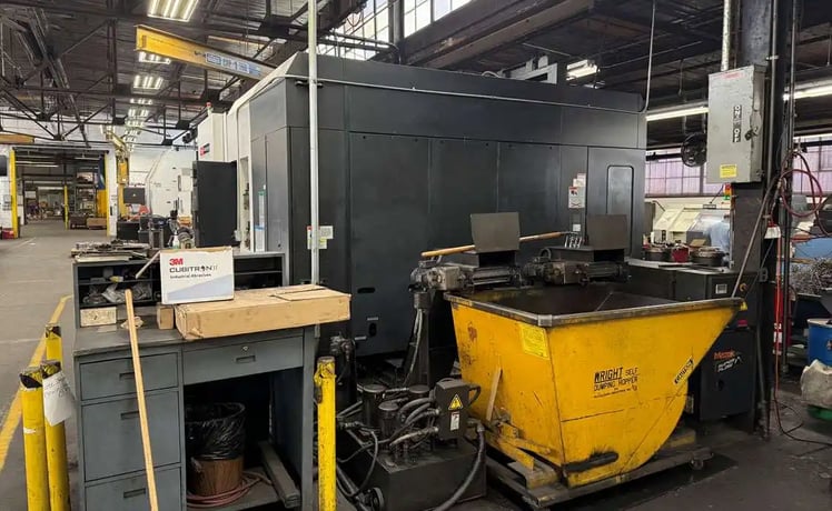 Mazak Mazak #FH-6800, twin pallet horizontal machining center, Mazatrol Fusion 640M, 41.3" X, 31.5" Y, 34.6" - Image 6