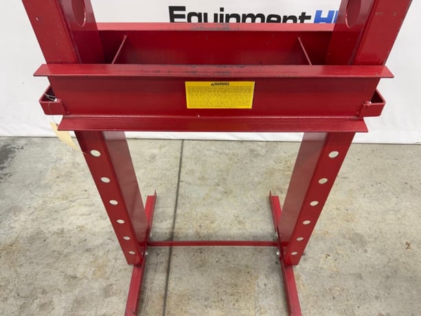 20 Ton, Sunex #5220, H-frame hydraulic manual floor shop press, 6" stroke, 24.5" throat - Image 5