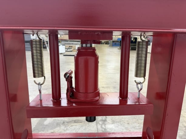 20 Ton, Sunex #5220, H-frame hydraulic manual floor shop press, 6" stroke, 24.5" throat - Image 10
