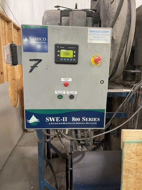 DMP #Module-2000, waste water treatmednt syste with Samsco water evaporator, 25-50 continuous flow GPM, 1999 - Image 9