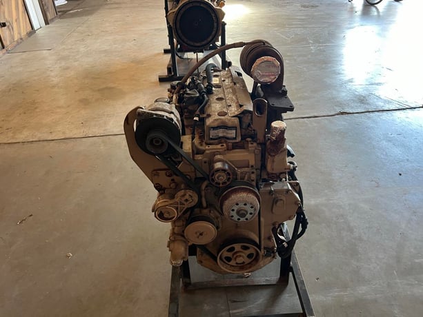 145 HP John Deere #4045HF285, Diesel Engine from Generator, 94-118 KW @ 1800 RPM, 8000 hours, 2010 - Image 6