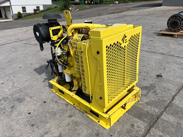 130 HP John Deere #4045HF285, Power Unit w/ Radiator & Air Cleaner, 86-93 KW @ 2200 RPM, 18,000 hours, 2011 - Image 2
