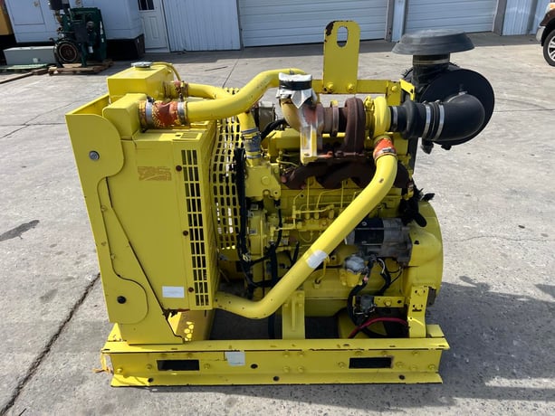 130 HP John Deere #4045HF285, Power Unit w/ Radiator & Air Cleaner, 86-93 KW @ 2200 RPM, 18,000 hours, 2011 - Image 5