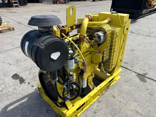 130 HP John Deere #4045HF285, Power Unit w/ Radiator & Air Cleaner, 86-93 KW @ 2200 RPM, 18,000 hours, 2011 - Image 9