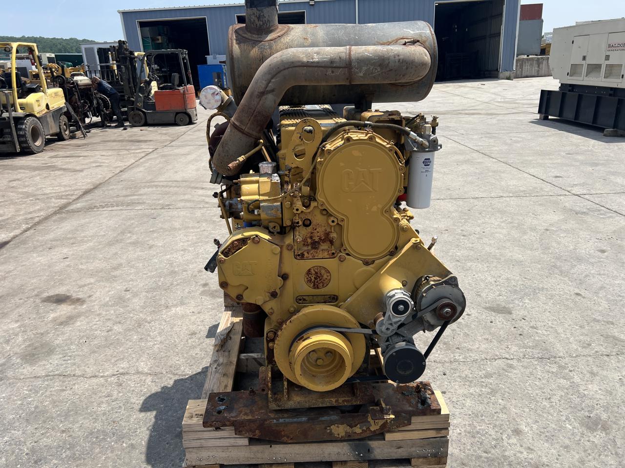 318 HP Caterpillar #C15, Diesel Engine from 740 Head Truck, 2100 RPM, 2005 - Image 3