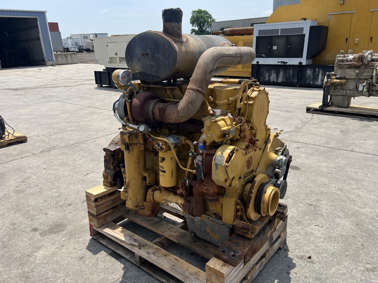 318 HP Caterpillar #C15, Diesel Engine from 740 Head Truck, 2100 RPM, 2005 - Image 4