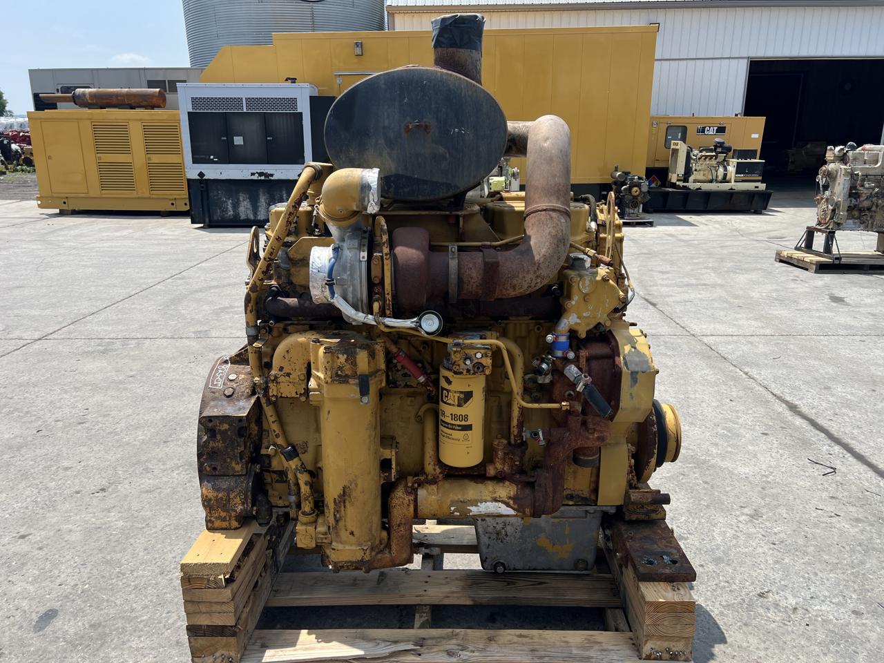 318 HP Caterpillar #C15, Diesel Engine from 740 Head Truck, 2100 RPM, 2005 - Image 5