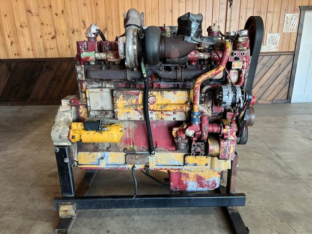 600 HP Cummins #KTA-19-P, Industrial Engine from Tub Grinder, 500 hours, 1995 - Image 1