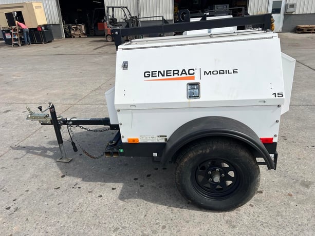 13 KW Generac #MLG15M, Portable Generator, Mitsubishi diesel engine, 120/240 Volts, 1800 RPM, circuit - Image 2