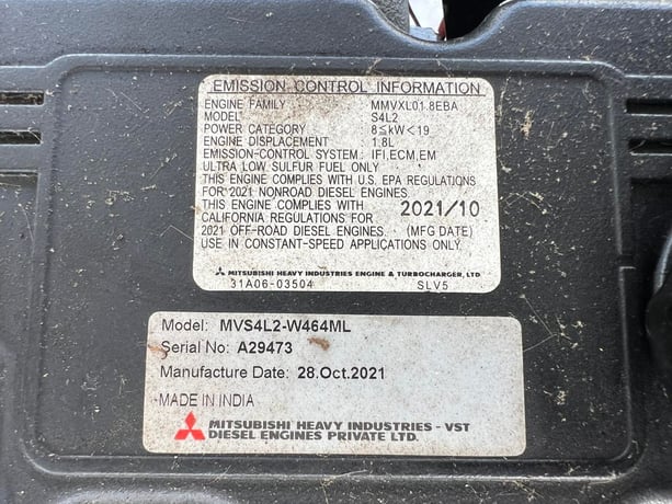 13 KW Generac #MLG15M, Portable Generator, Mitsubishi diesel engine, 120/240 Volts, 1800 RPM, circuit - Image 9
