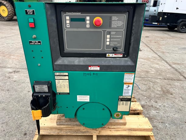 35 KW, 1800 RPM, Cummins/Onan/Newage #35DGBB-5716, Generator End w/ Controller & Breaker, 120/208 Volts, 3PH - Image 8