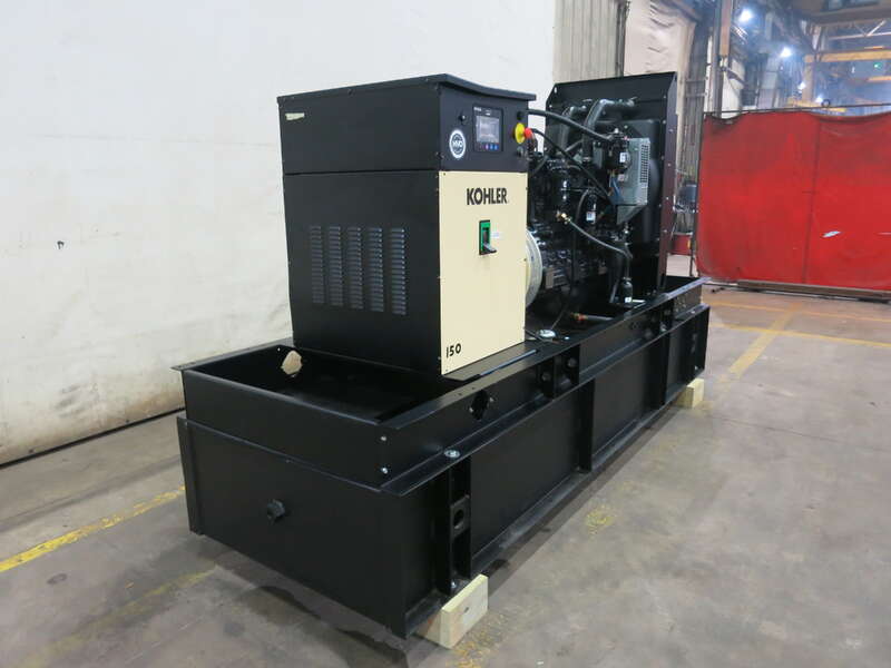 150 KW Kohler #150REOZJF, diesel generator set, 277/480 Volts, 3-phase, 237 HP @ 1800 RPM, John Deere - Image 2