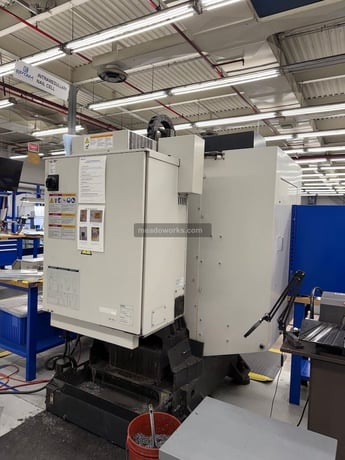 Brother #TC-S2B-0, CNC tapping center, 4-Axis, 21 ATC, Yukiwa 4th axis table, 230 V., 2004 - Image 7