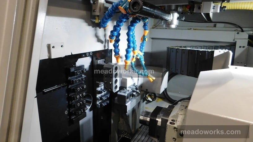 Tsugami #B0205-III, CNC Swiss type lathe, Fanuc 0i-TF control, 2020 - Image 4