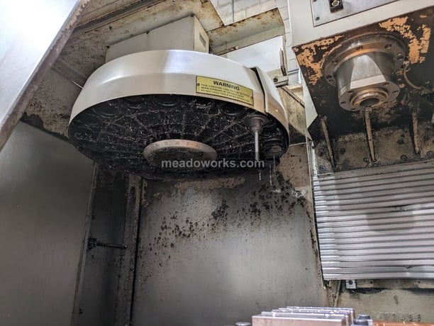 Bridgeport #Torq-Cut-TC4, vertical machining center, 3-Axis, GE Fanuc Series O-M control, 440 V. - Image 7