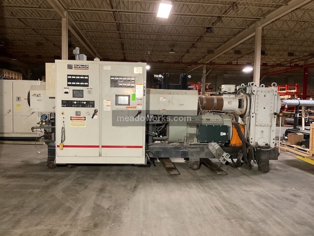 Milacron #PAK-650, 6.5" single screw extruder, 2008 - Image 1