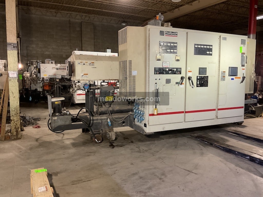 Milacron #PAK-450-G, 4.5" single screw extruder, 2008 - Image 1