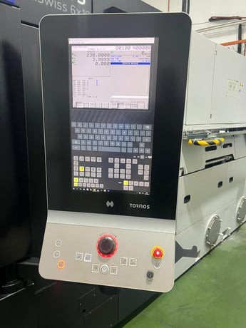 Tornos #Multiswiss-6x16, CNC 6-Spindle Automatic Screw Machine, 2.95" X, 5.9" Z, 0.63" max. swing, 2.76" max. - Image 2