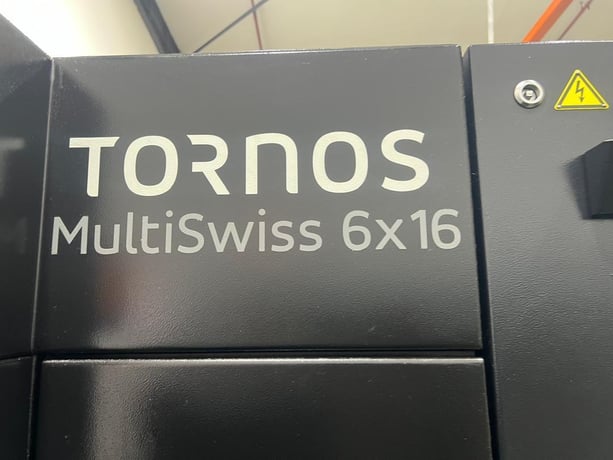 Tornos #Multiswiss-6x16, CNC 6-Spindle Automatic Screw Machine, 2.95" X, 5.9" Z, 0.63" max. swing, 2.76" max. - Image 4