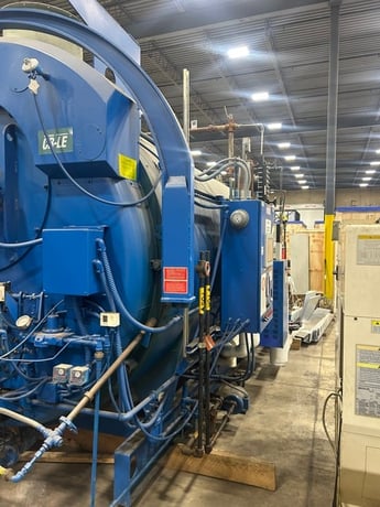 350 HP Cleaver-Brooks #CBLE-200-350-150ST, Packaged Steam Boiler, 150 PSI, AB PowerFlex 400 VFD, 2015 - Image 5