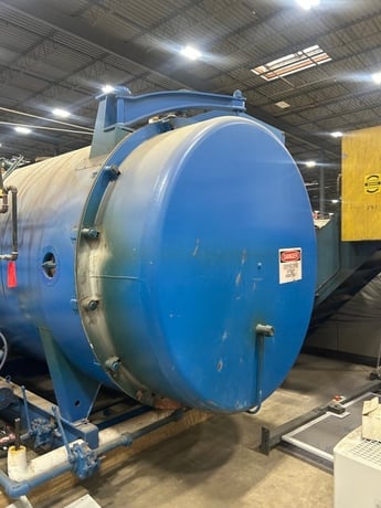 350 HP Cleaver-Brooks #CBLE-200-350-150ST, Packaged Steam Boiler, 150 PSI, AB PowerFlex 400 VFD, 2015 - Image 8