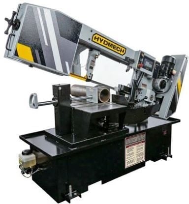 13" x 18" Hydmech #S-20NG, miter bandsaw, 1" x 14'10" blade, 3 HP, 45-375 SFM, 17-3/4" wheel, new - Image 1