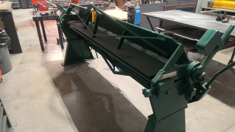 12 gauge x 8' Tennsmith #HB97-12, Apron Brakes, 97" bend L, new, 2025 - Image 4