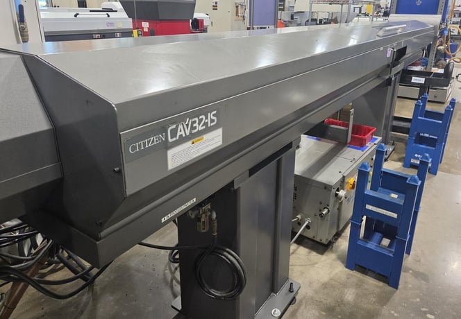 Citizen #M32V-3M5, Swiss Type CNC Lathe, w/ tooling, 2007 - Image 5