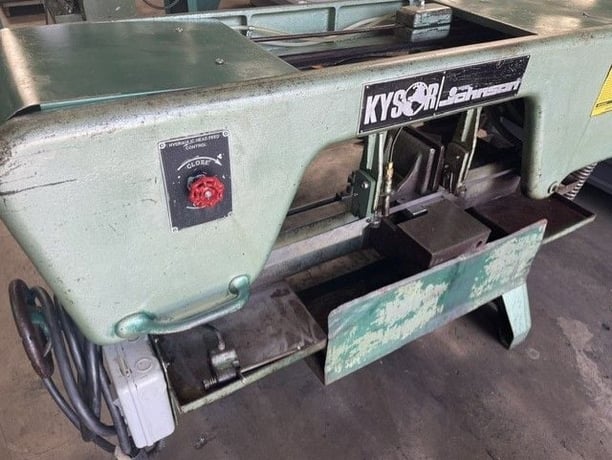 18" Kysor Johnson #KJ10, Horizontal Band Saw, 3/4" x 138" blade, 50-270 FPM, 11" x18" bed - Image 2